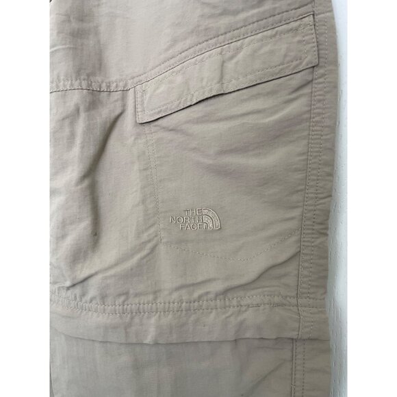 The North Face Khaki Convertible Zipper Hiking Active Cargo Pants - Picture 15 of 15